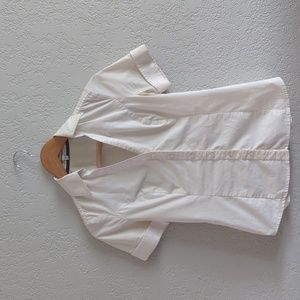 Express short sleeve button up